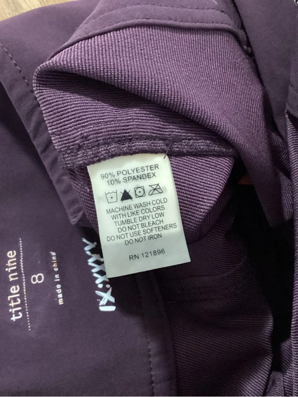 Title Nine Skirt Purple Size 8